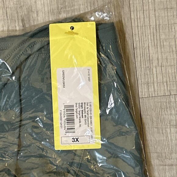 NWT All In Motion Women’s Plus 3X Green Racerback Tank Top Sleeveless Active - Picture 16 of 16